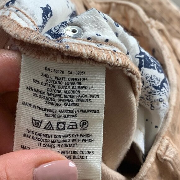 Anthropologie Pilcro Velvet High-Rise Skinny Ankle Polka Dot Pants - Picture 10 of 16